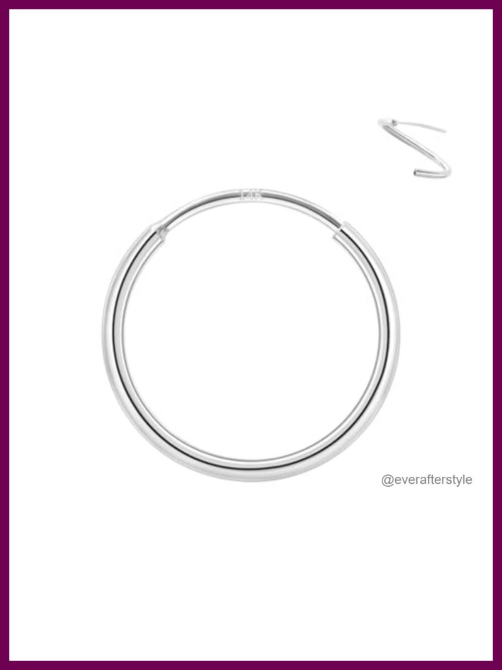14k Solid Gold Nose Rings Hoop 18G Septum Daith Helix Cartilage Piercing